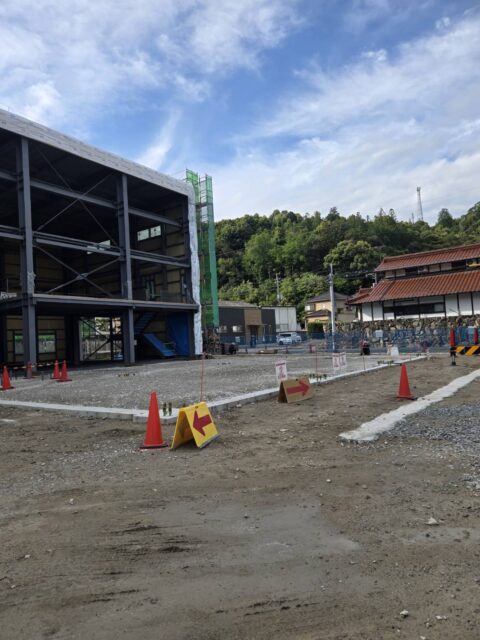 上深川 80t　鉄骨工事
